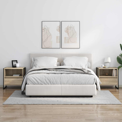 Bedside Table Sonoma 50 x 39.5 x 50 cm Engineered Wood