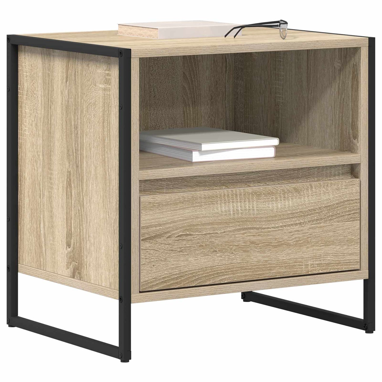 Bedside Table Sonoma 50 x 39.5 x 50 cm Engineered Wood