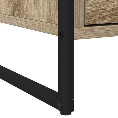 Bedside Table 2 pcs Sonoma 50 x 39.5 x 50 cm Engineered Wood