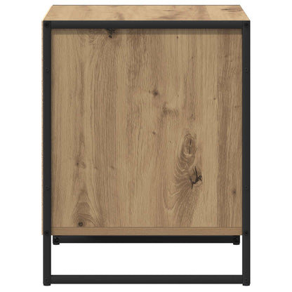 Bedside Table with Drawer 2 pcs Artisian Oak 50 x 39.5 x 50 cm