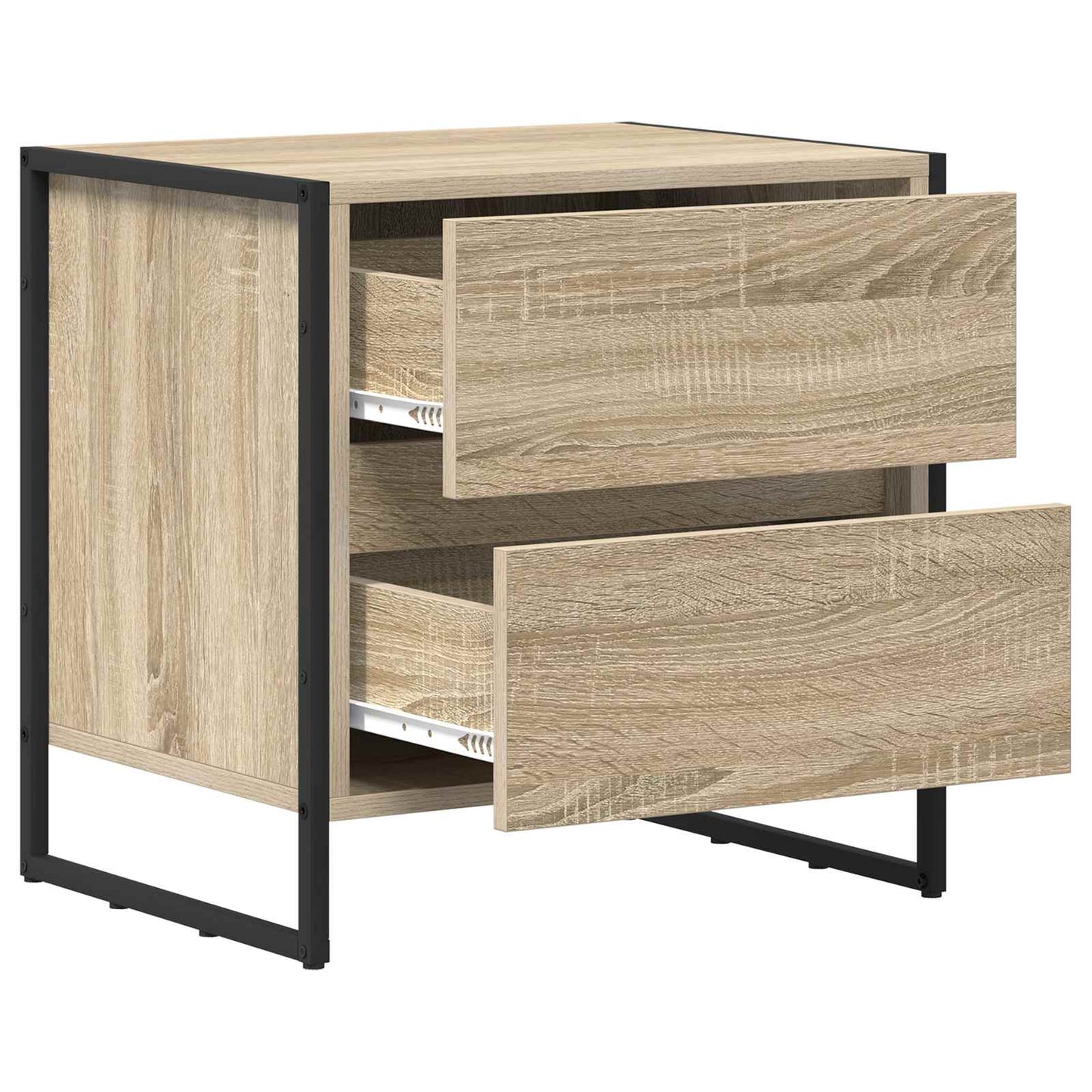 Bedside Table Sonoma 50 x 39.5 x 50 cm Engineered Wood