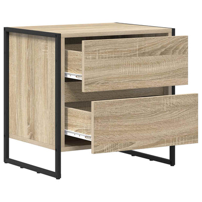 Bedside Table Sonoma 50 x 39.5 x 50 cm Engineered Wood