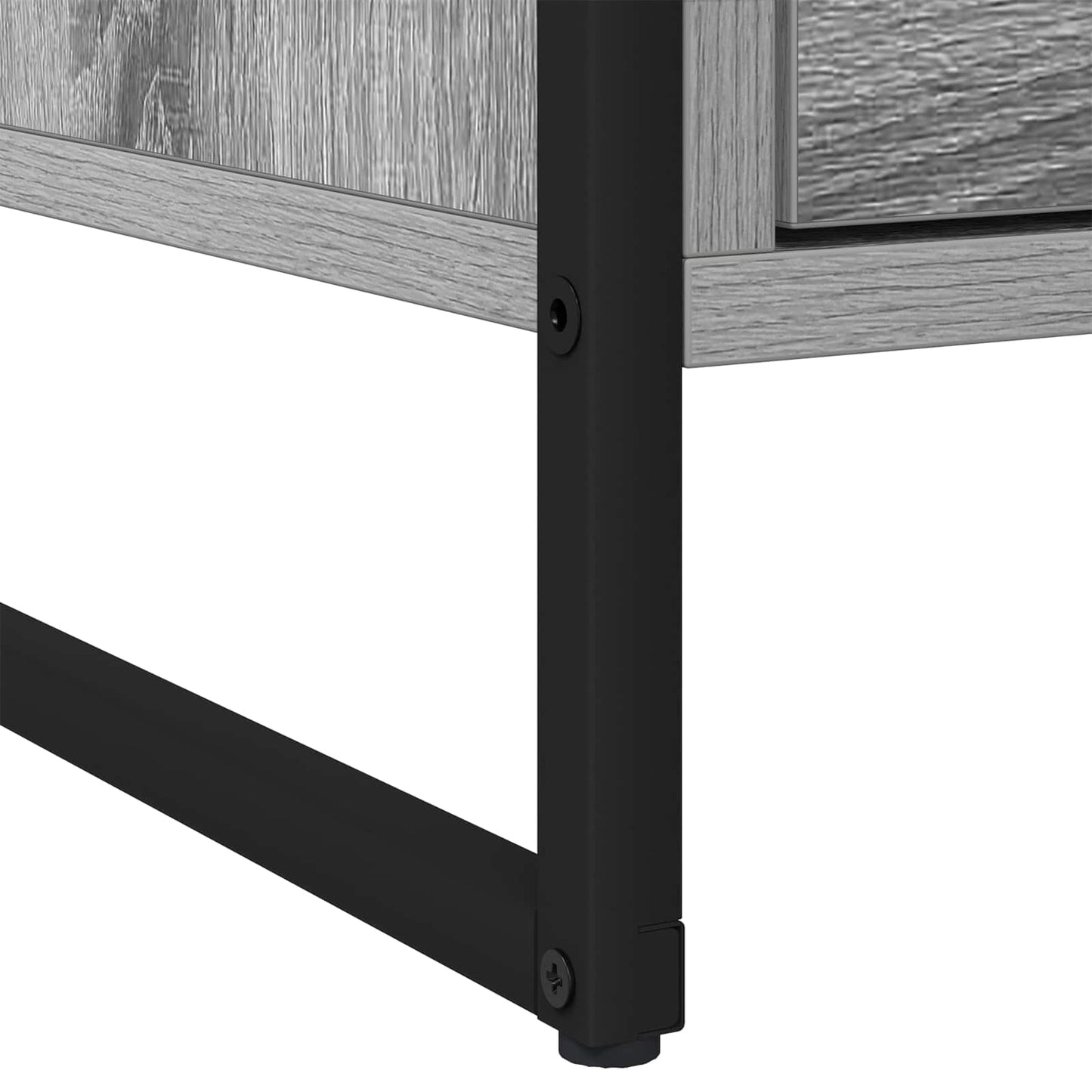 Bedside Table with Drawer 2 pcs Grey Sonoma 50 x 39.5 x 50 cm