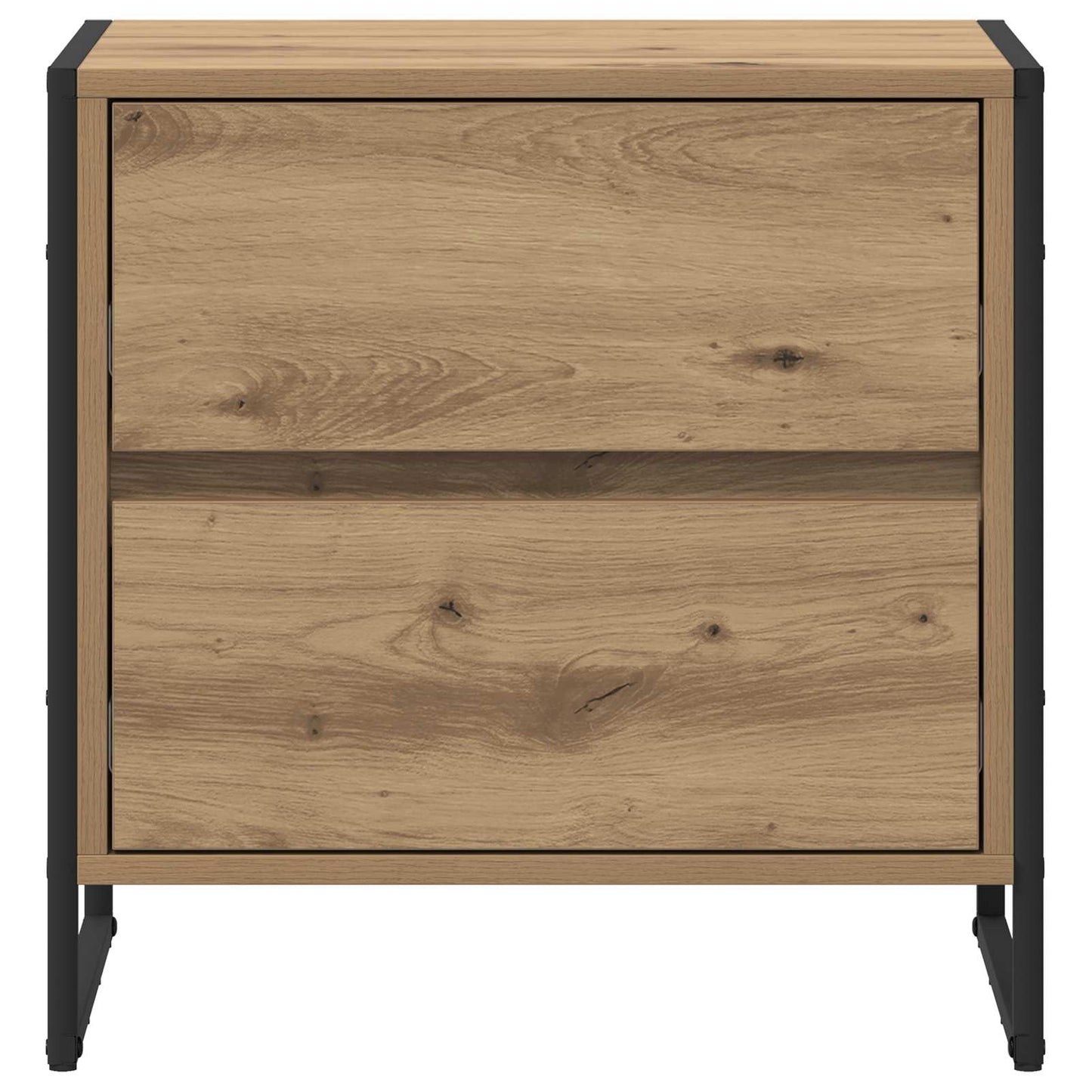 Bedside Table with Drawer 2 pcs Artisian Oak 50 x 39.5 x 50 cm