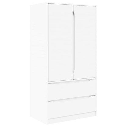 Bathroom Cabinet White 79.5 x 49 x 156 cm Engineered Wood