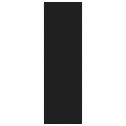 Bathroom Cabinet Black 79.5 x 49 x 156 cm Engineered Wood