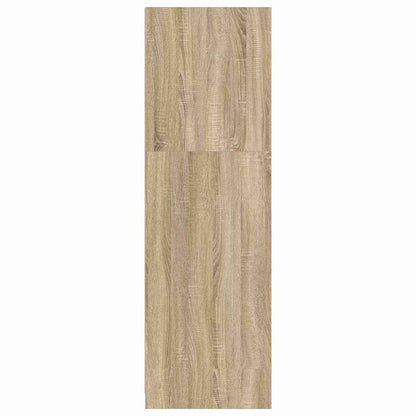 Bathroom Cabinet Sonoma Oak 79.5 x 49 x 156 cm Engineered Wood