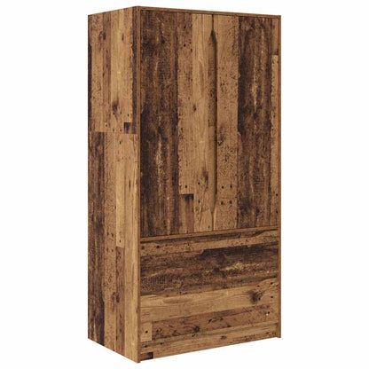 Bathroom Cabinet Old Wood 79.5 x 49 x 156 cm Engineered Wood