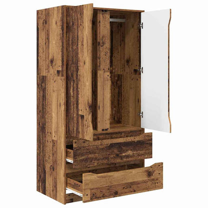 Bathroom Cabinet Old Wood 79.5 x 49 x 156 cm Engineered Wood