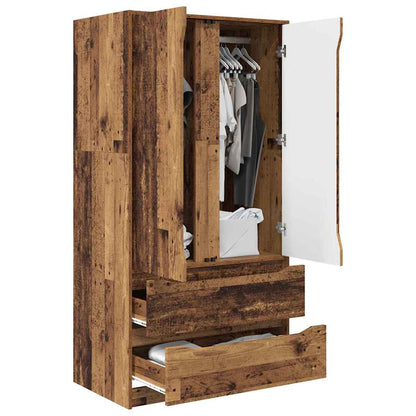Bathroom Cabinet Old Wood 79.5 x 49 x 156 cm Engineered Wood