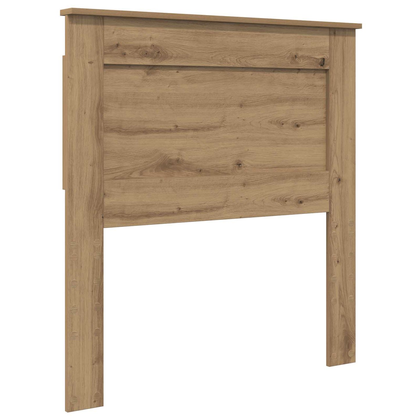 Bed Frame Artisian Oak 90 x 200 cm Solid Pine Wood