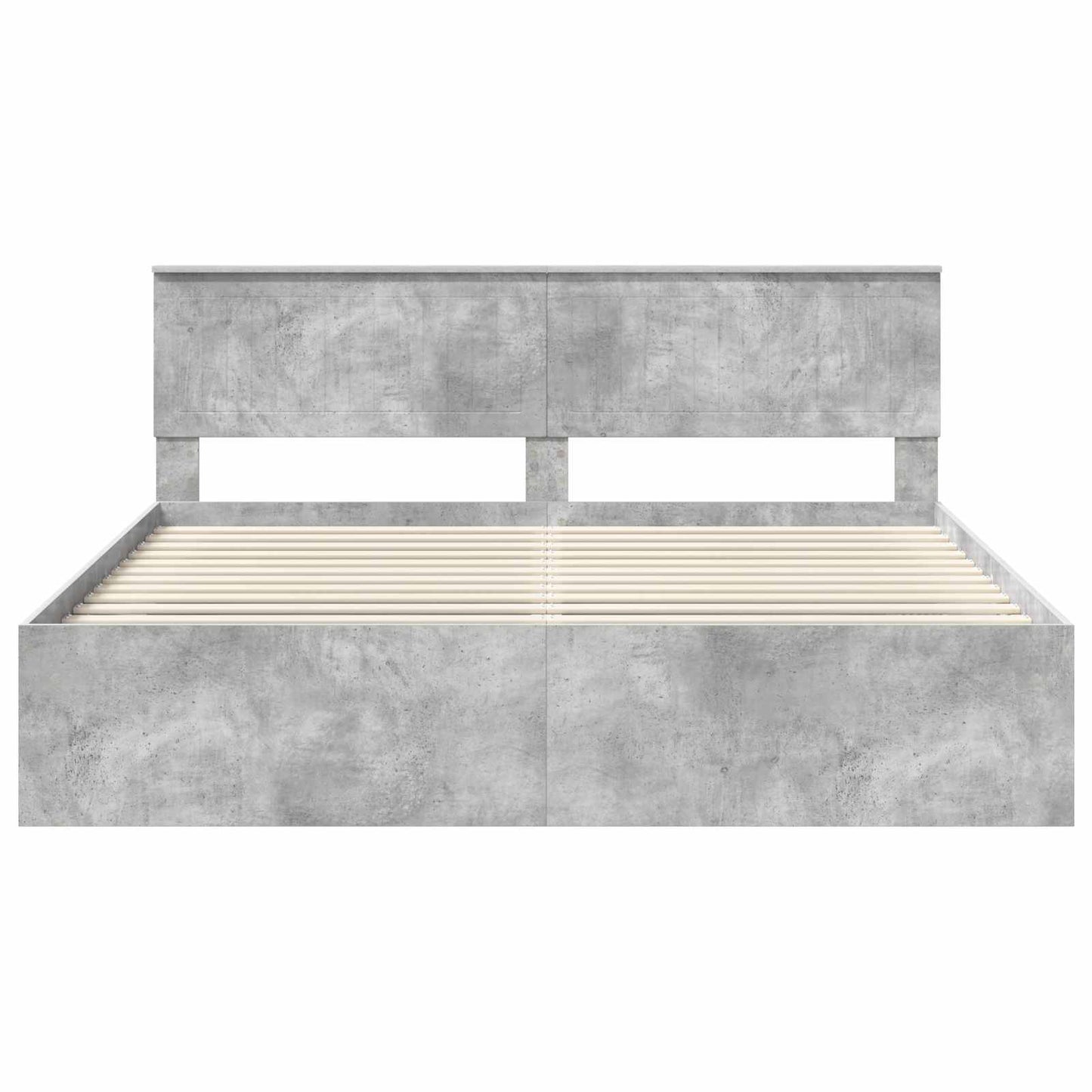 Bed Frame with Headboard Concerte 180 x 200 cm Solid Pine Wood