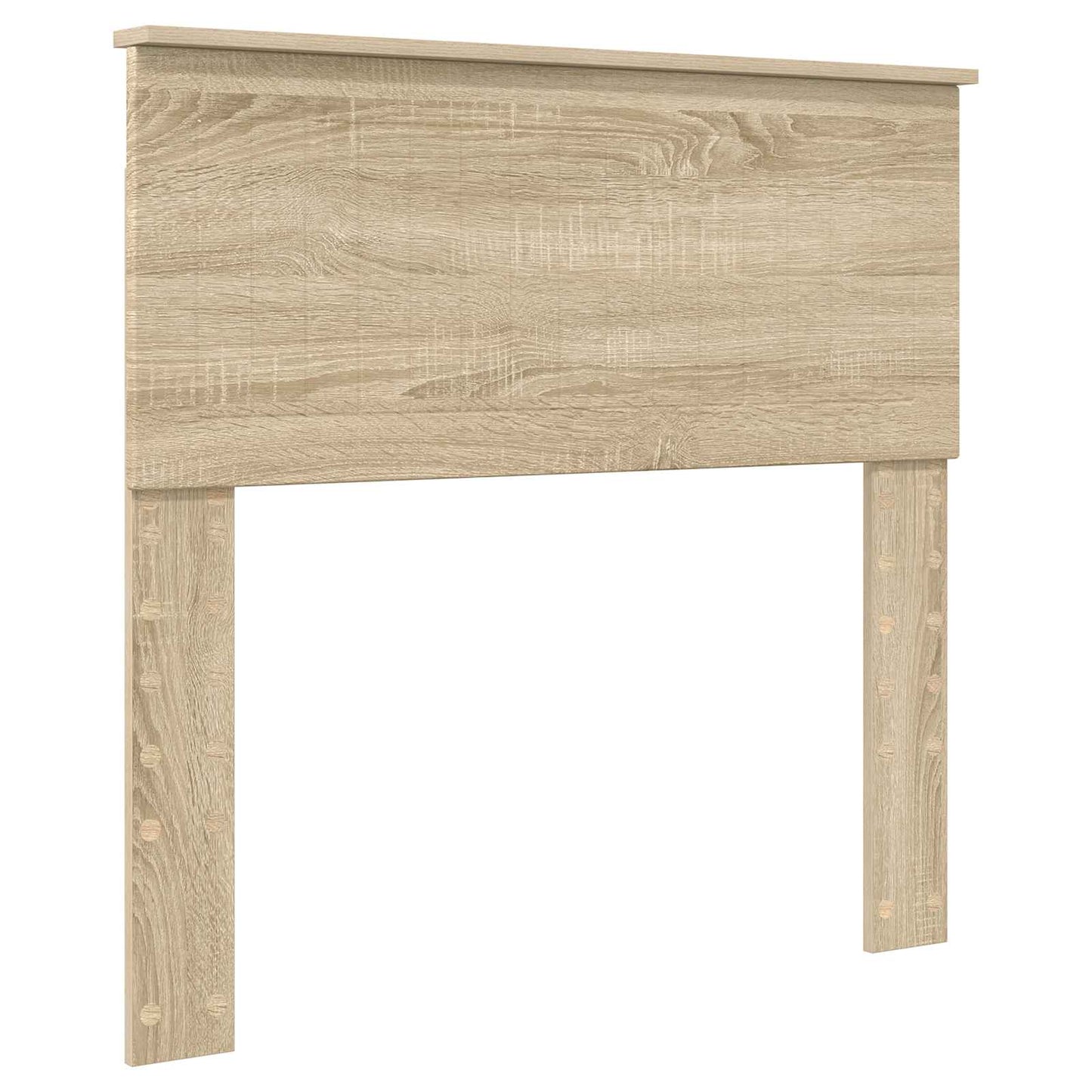 Bed Frame with Headboard Sonoma 90 x 190 cm Solid Pine Wood