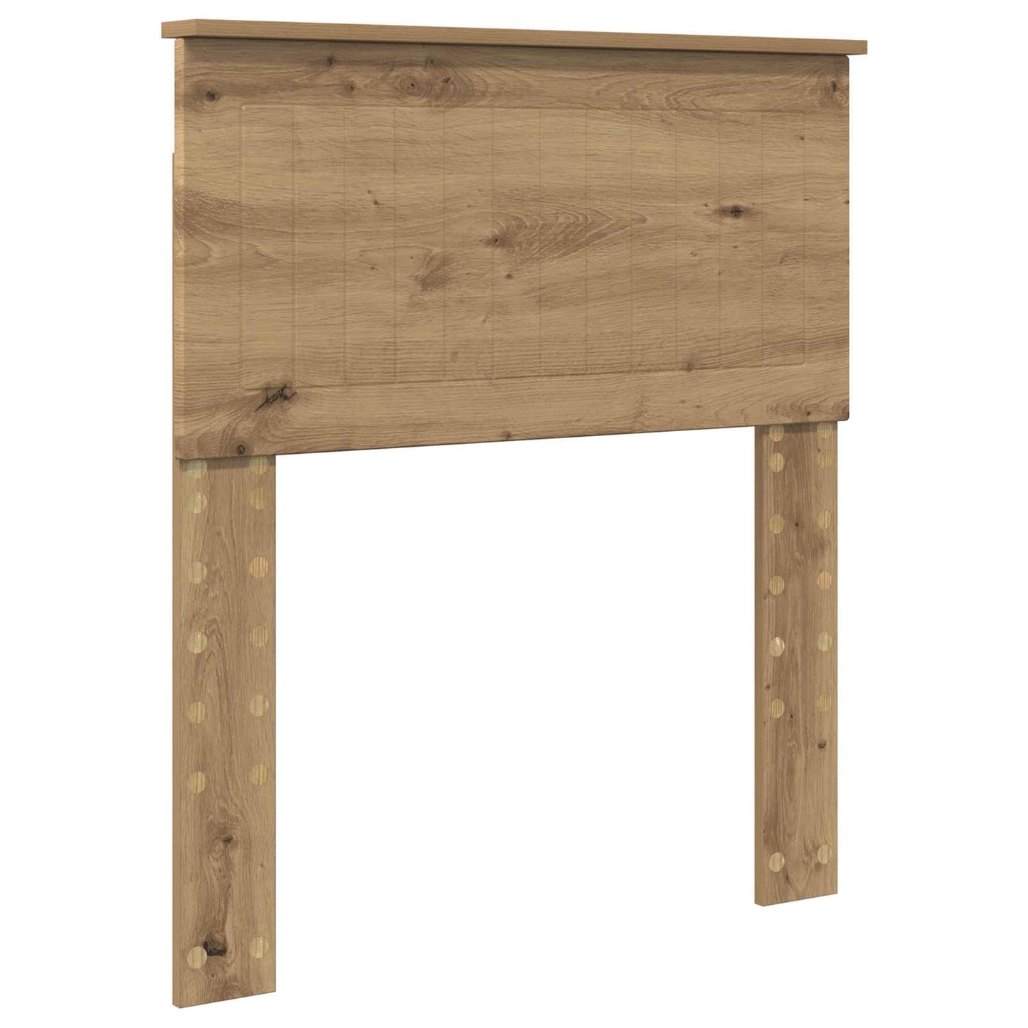 Bed Frame Artisian Oak 75 x 190 cm Solid Pine Wood
