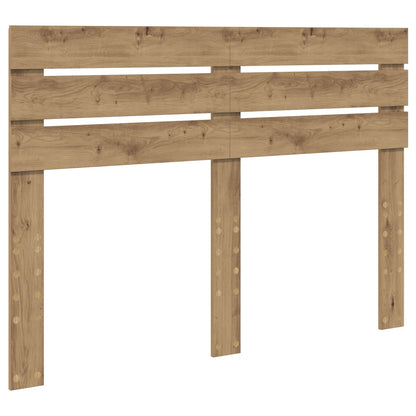Bed Frame Artisian Oak 140 x 200 cm Solid Pine Wood
