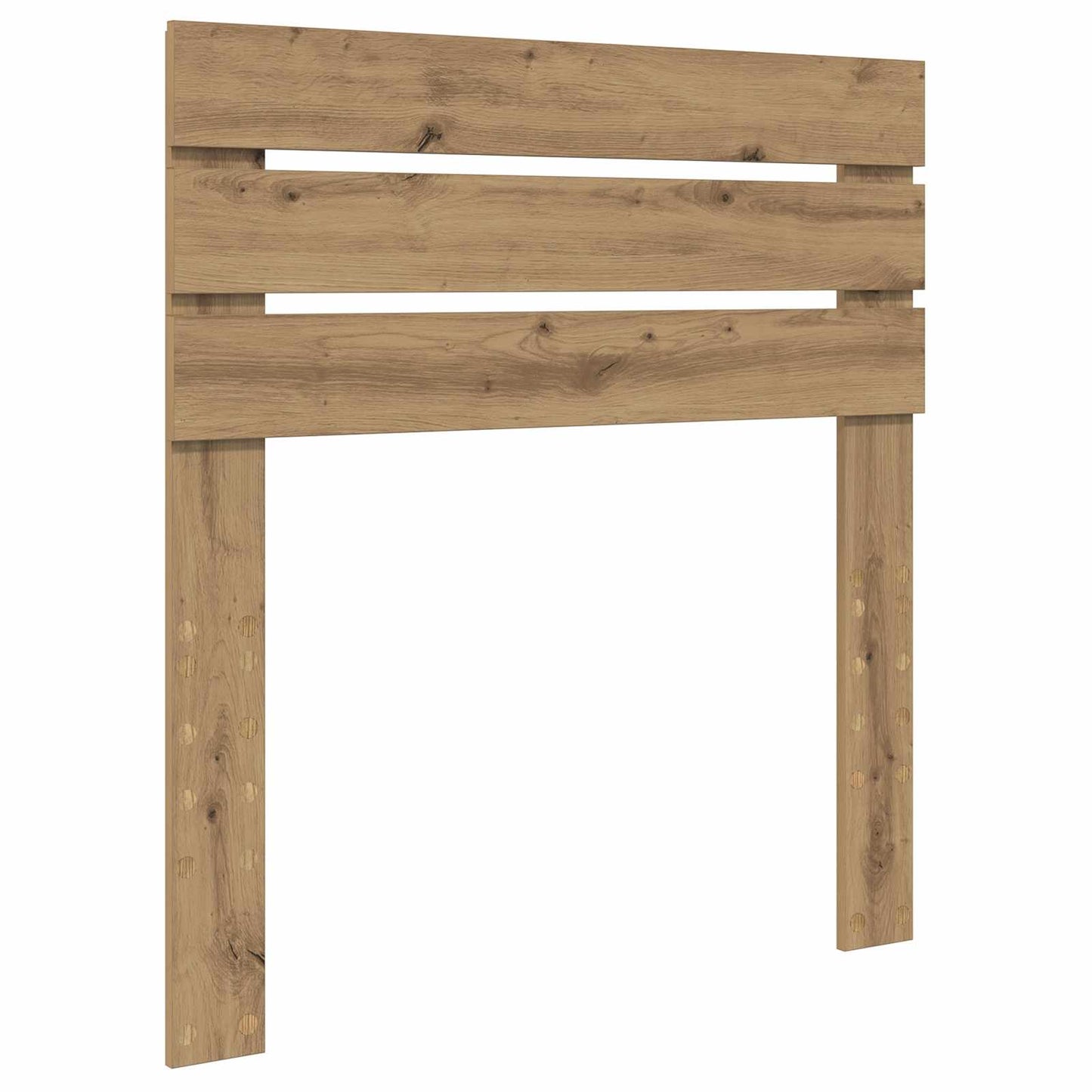 Bed Frame Artisian Oak 75 x 190 cm Solid Pine Wood