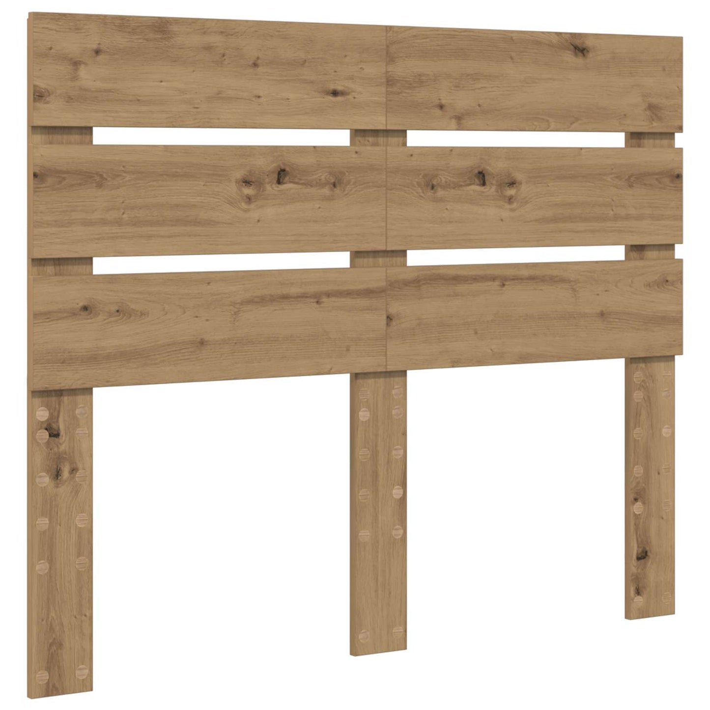 Bed Frame Artisian Oak 120 x 190 cm Solid Pine Wood