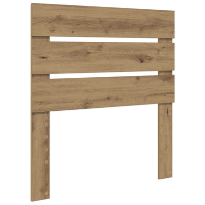 Bed Frame Artisian Oak 100 x 200 cm Solid Pine Wood