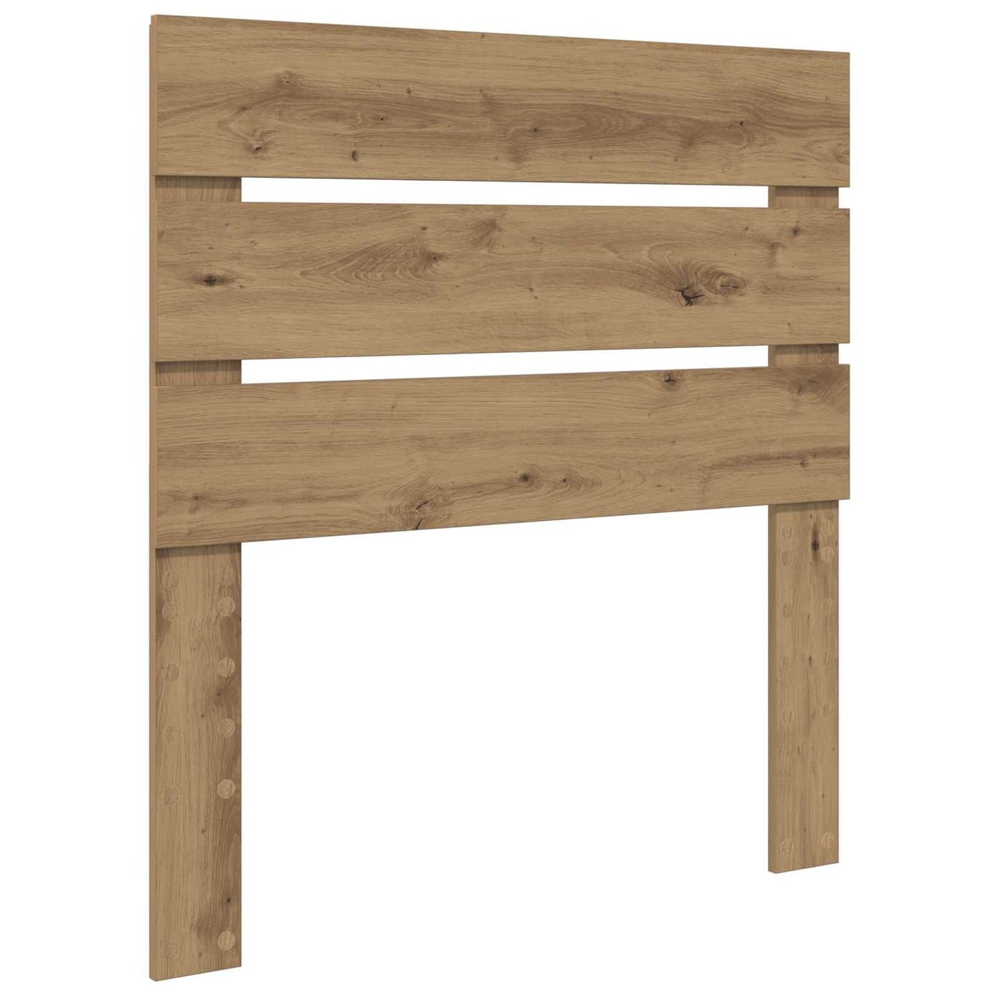 Bed Frame Artisian Oak 90 x 190 cm Solid Pine Wood