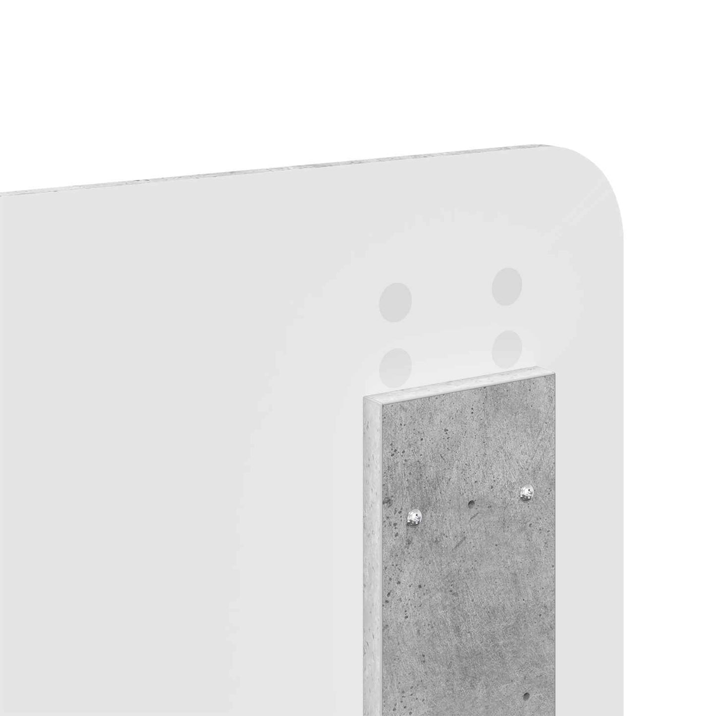 Bed Frame with Headboard Concerte 140 x 200 cm Solid Pine Wood