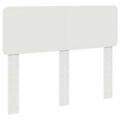 Storage Bed with Headboard White 120 x 200 cm Engineered Wood