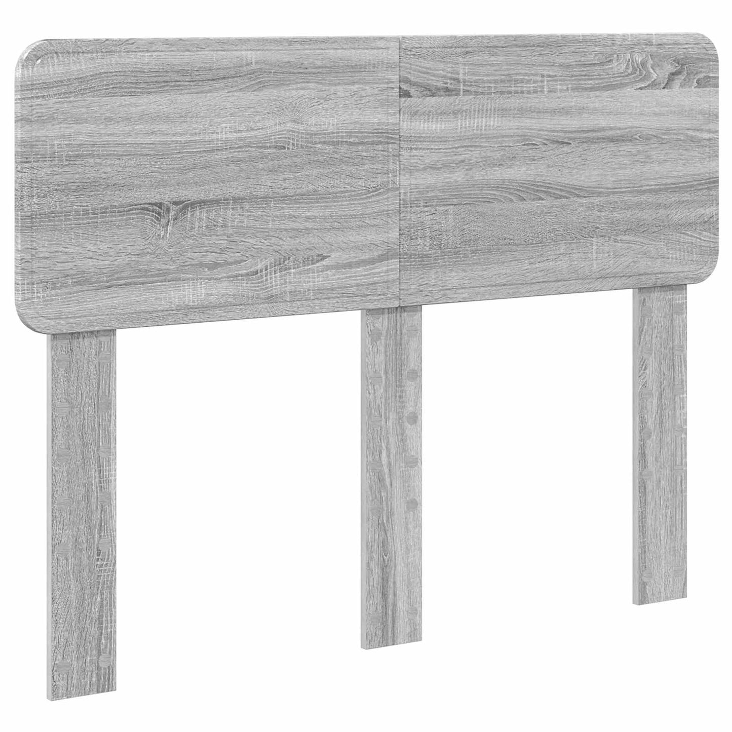 Bed Frame with Drawer Grey Sonoma 135 x 190 cm Engineered Wood