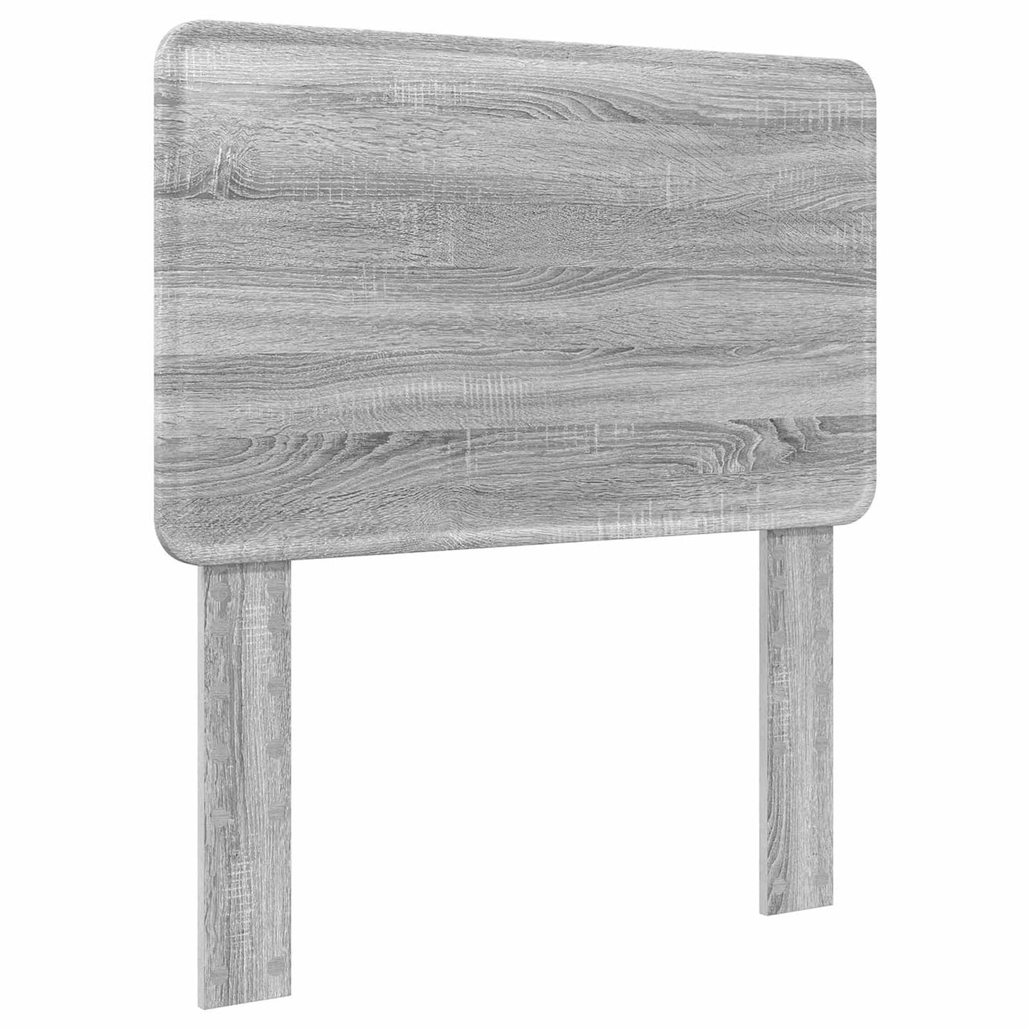 Bed Frame Grey Sonoma 75 x 190 cm Solid Pine Wood