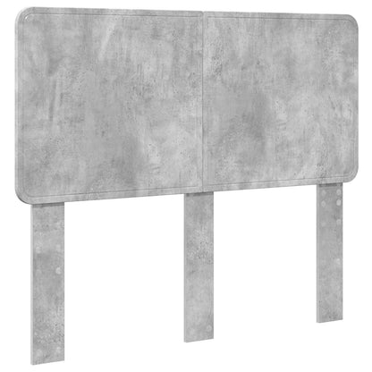 Bed Frame Concrete Grey 120 x 190 cm Engineered Wood