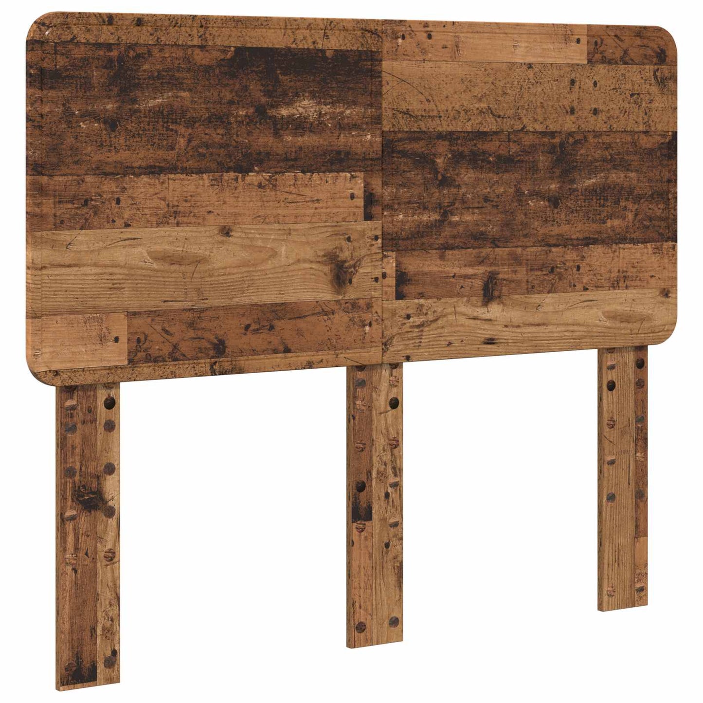 Bed Frame with Headboard Old Wood 120 x 190 cm Engineered Wood