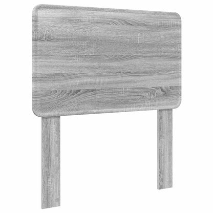 Bed Frame with Drawer Grey Sonoma 90 x 190 cm Engineered Wood