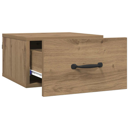 Bedside Cabinet Artisian Oak 35 x 35 x 20 cm Engineered Wood