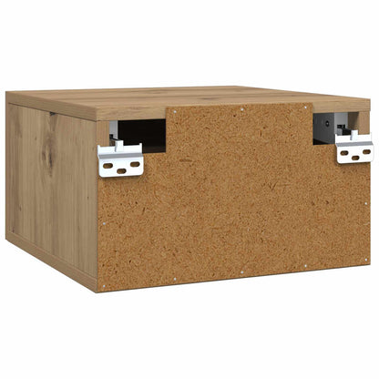 Bedside Cabinet Artisian Oak 35 x 35 x 20 cm Engineered Wood