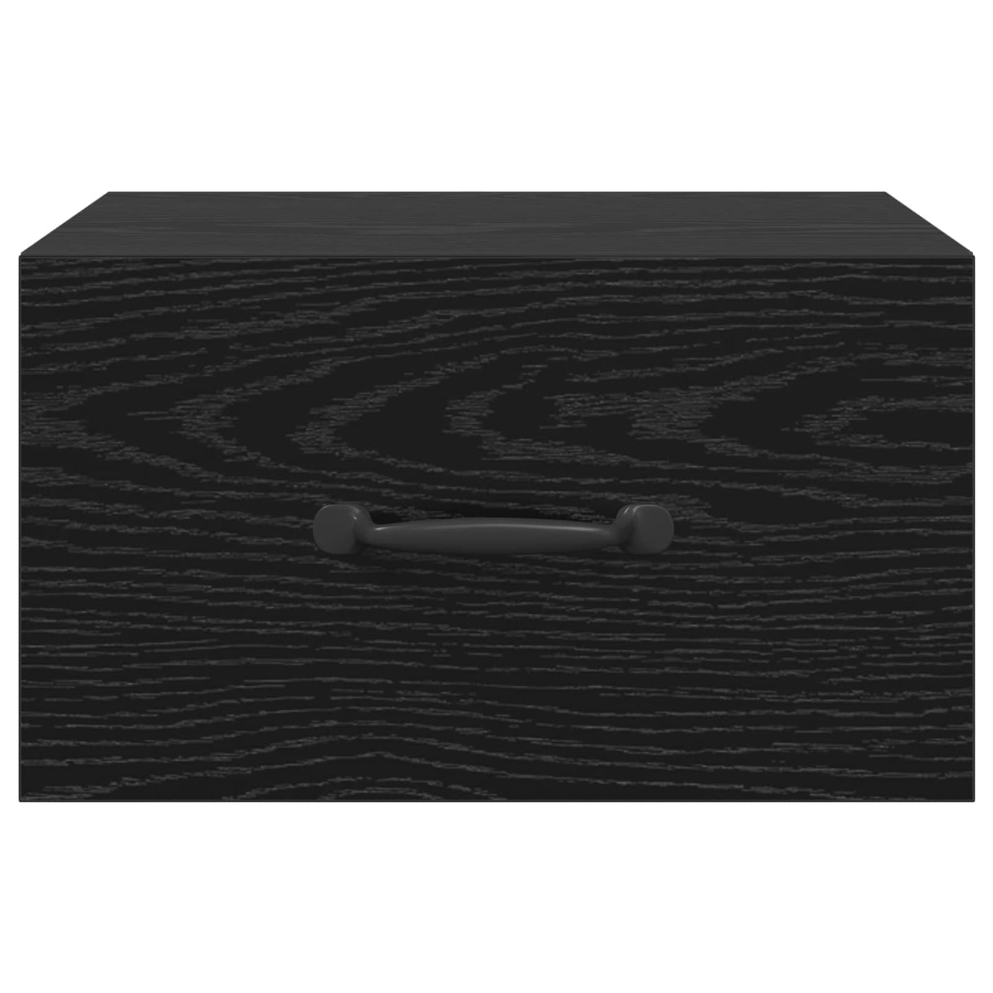 Bedside Cabinet Black Oak 35 x 35 x 20 cm Engineered Wood