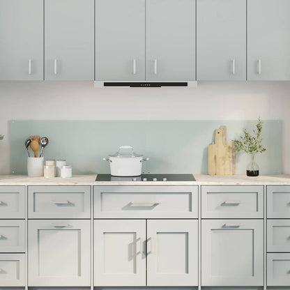 Kitchen Backsplash 2 pcs White 100 x 40 cm Tempered Glass