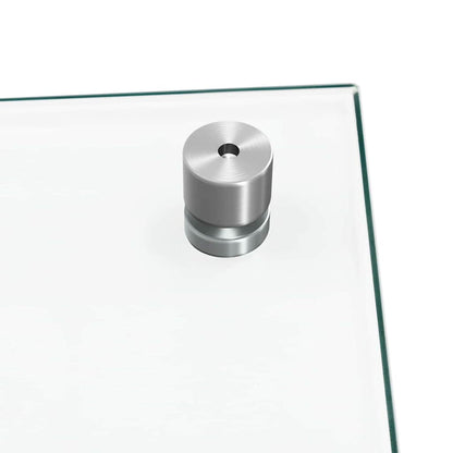 Kitchen Backsplash 2 pcs Transparent 90 x 60 cm Tempered Glass