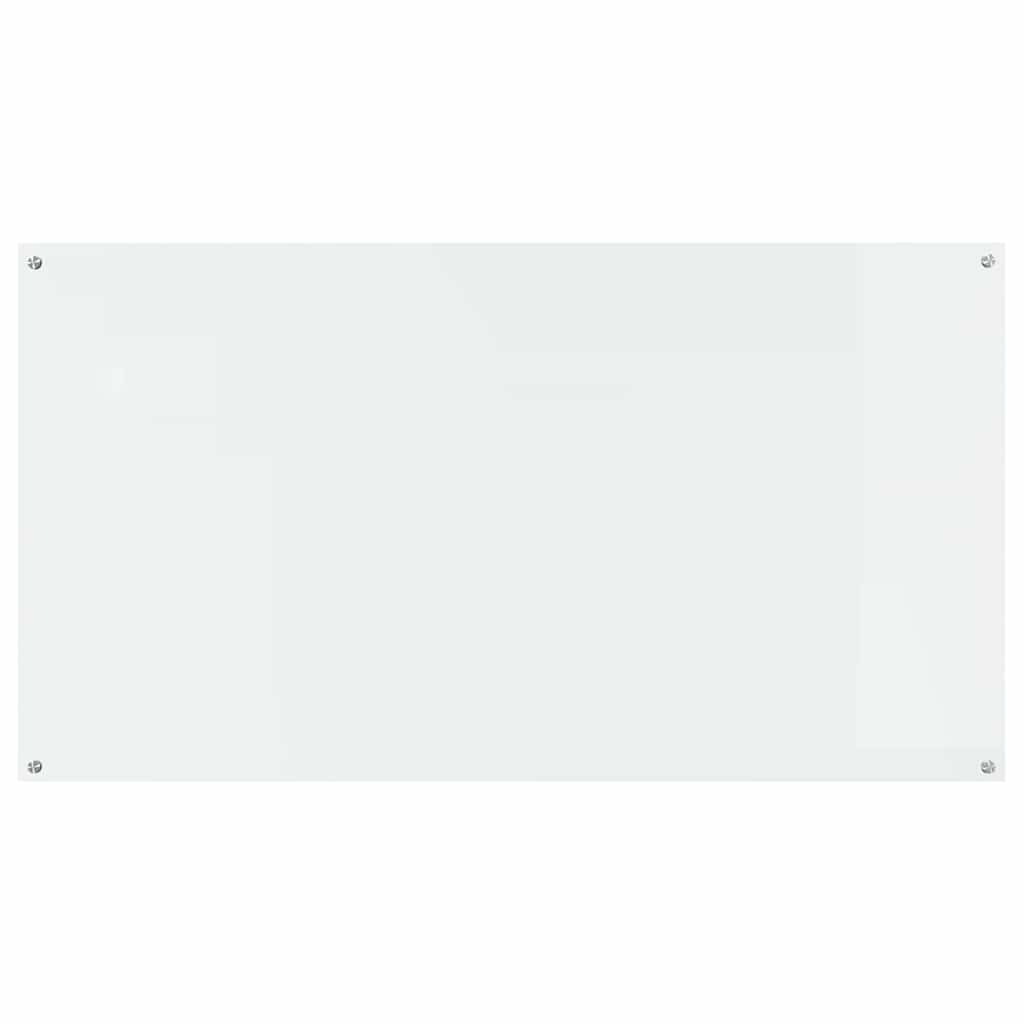 Kitchen Backsplash 2 pcs Transparent 110 x 60 cm Tempered Glass
