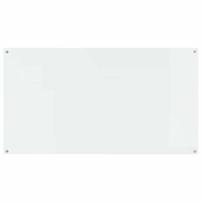Kitchen Backsplash 2 pcs Transparent 110 x 60 cm Tempered Glass