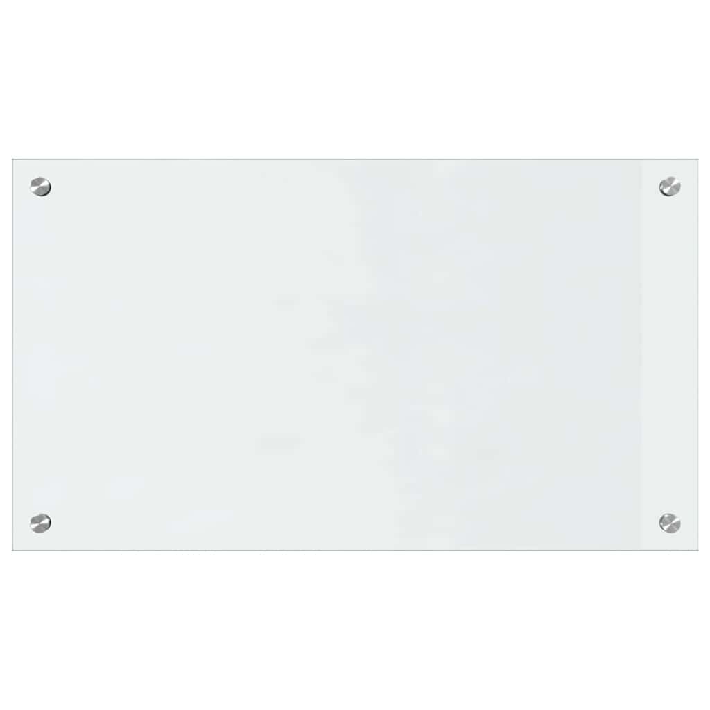 Kitchen Backsplash Transparent 70 x 40 x 0.8 cm Tempered Glass