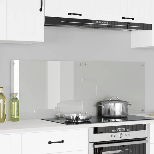 Kitchen Backsplash Transparent 70 x 50 x 0.8 cm Tempered Glass