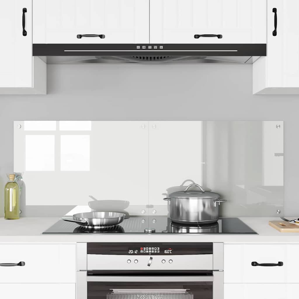 Kitchen Backsplash Transparent 70 x 50 x 0.8 cm Tempered Glass