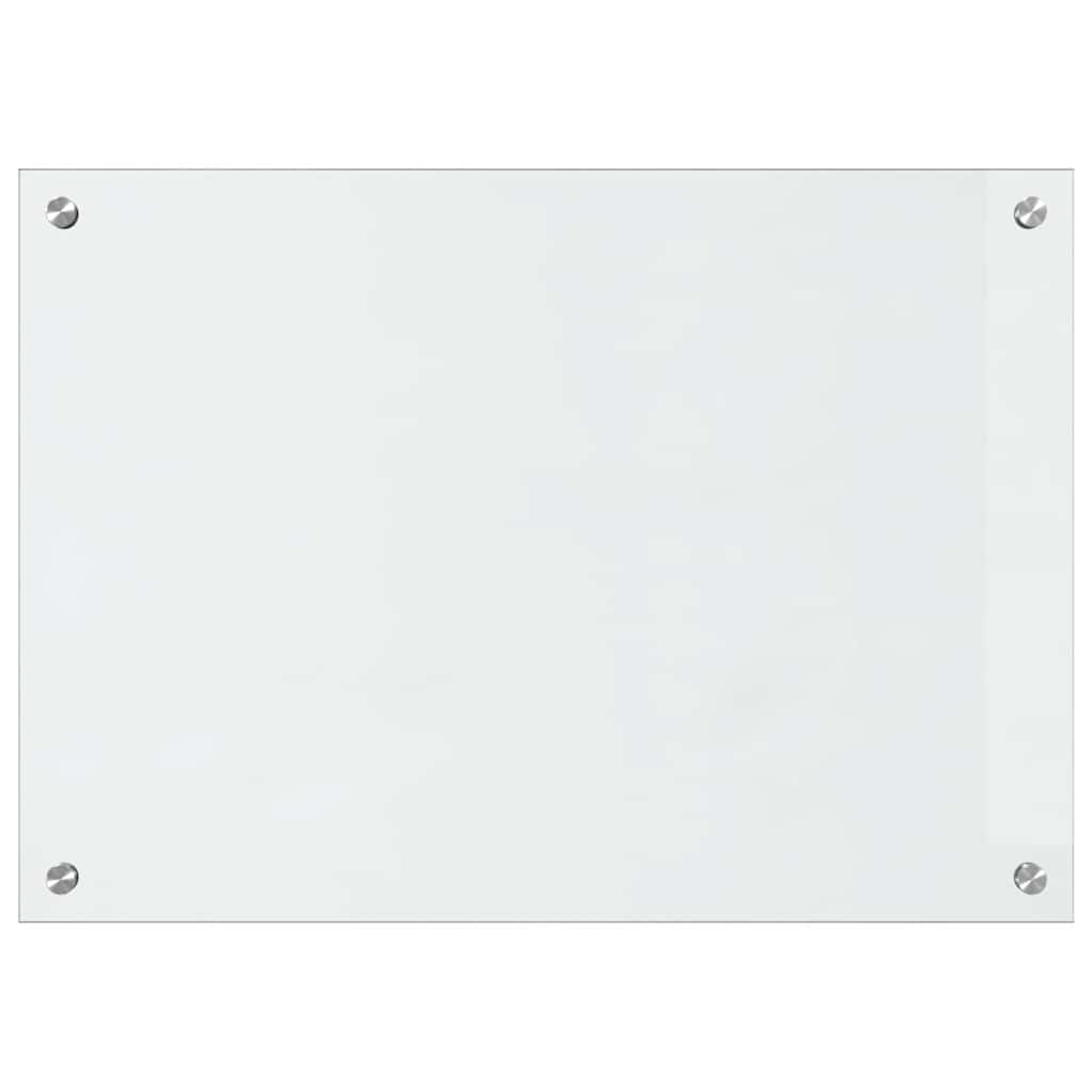 Kitchen Backsplash Transparent 70 x 50 x 0.8 cm Tempered Glass