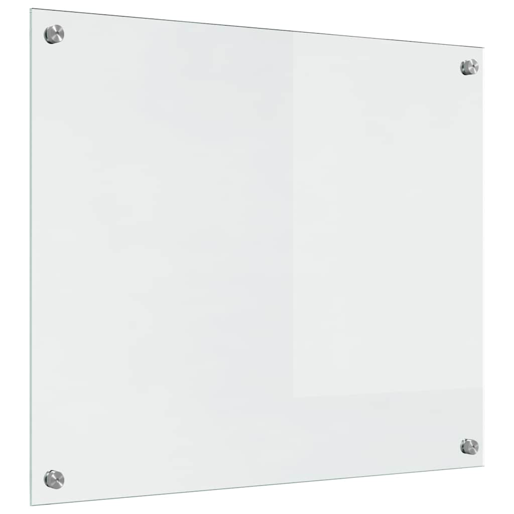 Kitchen Backsplash Transparent 70 x 60 x 0.8 cm Tempered Glass