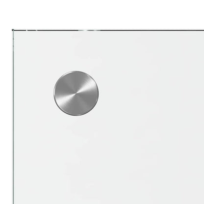 Kitchen Backsplash Transparent 80 x 40 x 0.8 cm Tempered Glass