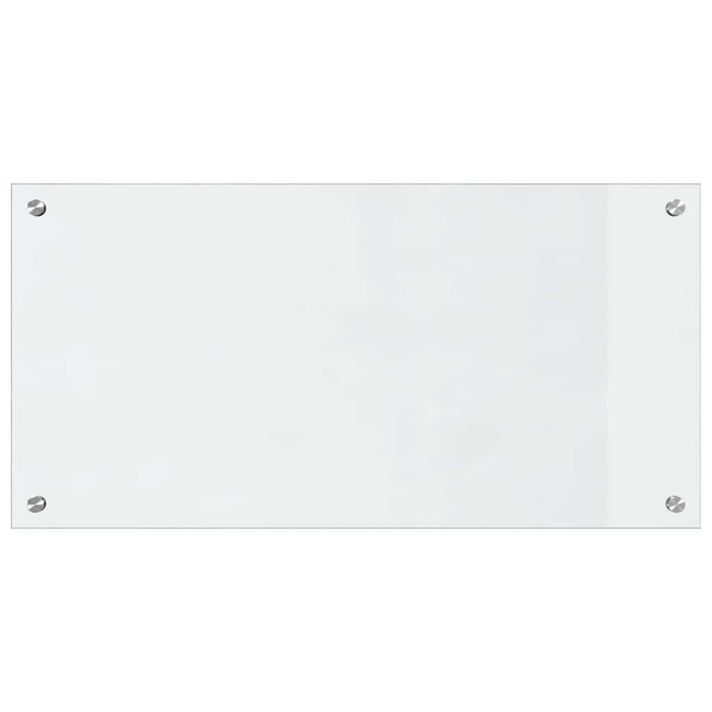 Kitchen Backsplash Transparent 80 x 40 x 0.8 cm Tempered Glass
