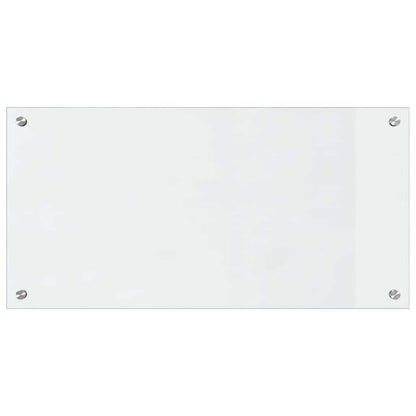 Kitchen Backsplash Transparent 80 x 40 x 0.8 cm Tempered Glass