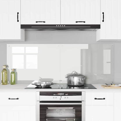 Kitchen Backsplash Transparent 80 x 60 x 0.8 cm Tempered Glass
