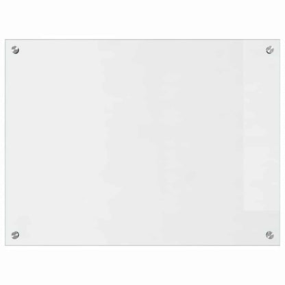 Kitchen Backsplash Transparent 80 x 60 x 0.8 cm Tempered Glass