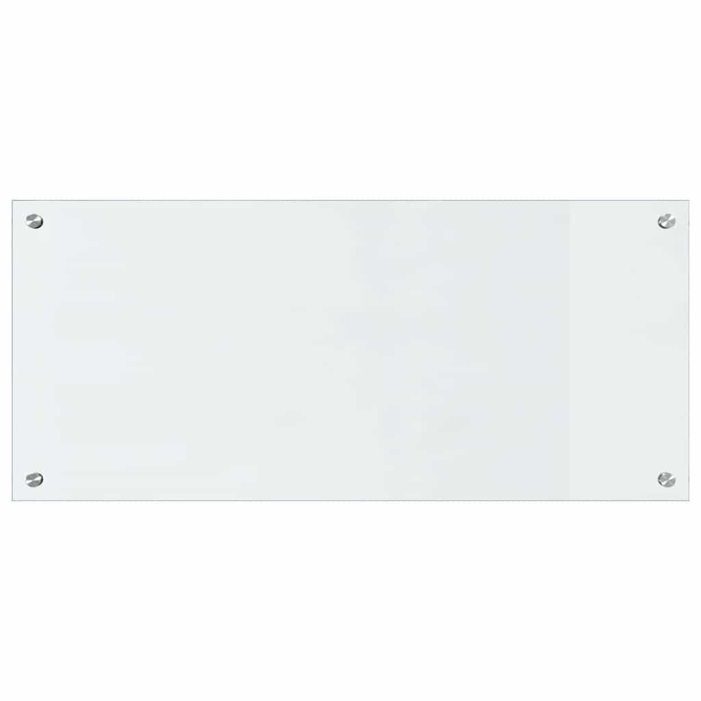Kitchen Backsplash Transparent 90 x 40 x 0.8 cm Tempered Glass