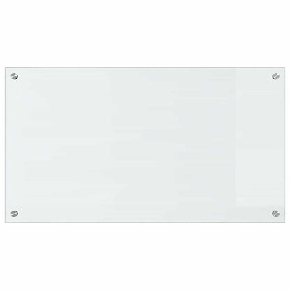 Kitchen Backsplash Transparent 90 x 50 x 0.8 cm Tempered Glass