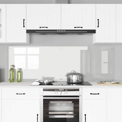 Kitchen Backsplash Transparent 90 x 60 x 0.8 cm Tempered Glass